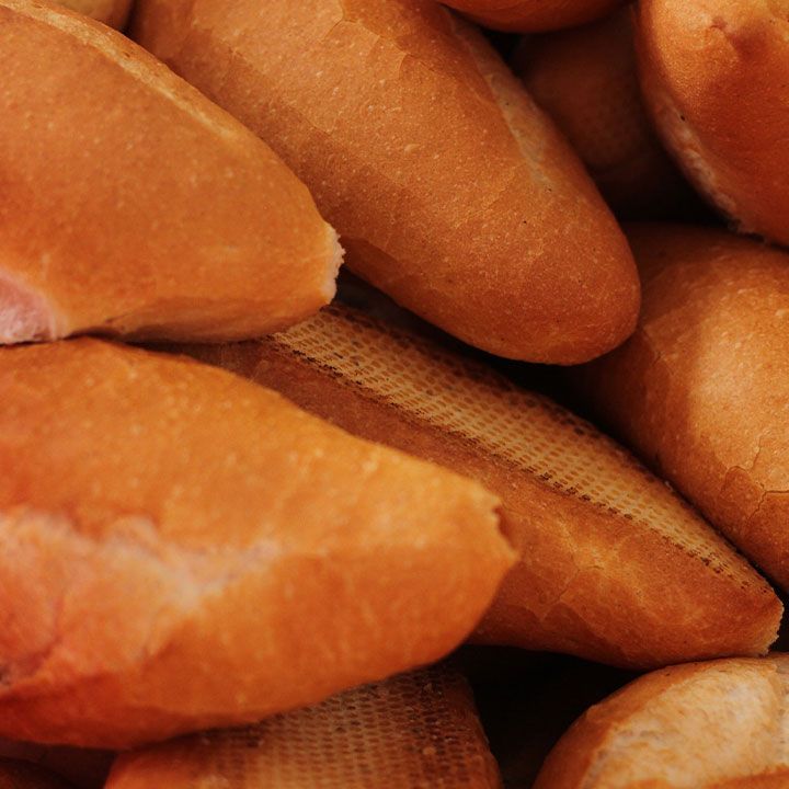 Bolillos recién horneados